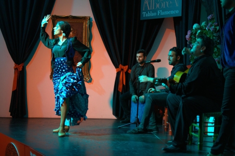 1-godzinny autentyczny pokaz flamenco w GranadziePokaz flamenco