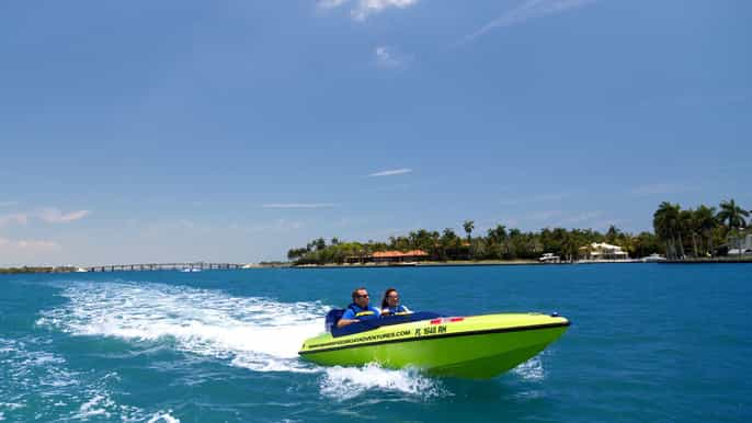 charleston harbor 2hour speedboat adventure