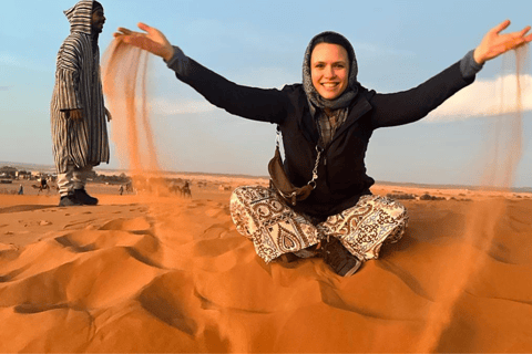 Fes to Marrakech: 2Day Desert trip Luxury camp, quads, meals Return Marrakech: Private Luxury Tent Ensuite Bathroom & AC