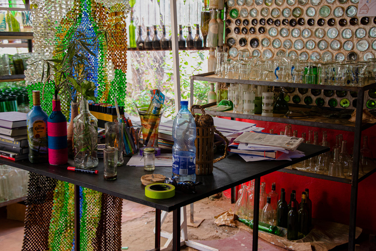 Kampala: Glassblowing, Beadmaking, and More Art Experience Blowing Glass Bubbles