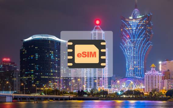 China, Hongkong und Macau: eSIM-Datenplan