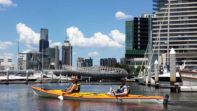 melbourne city sights kayak tour