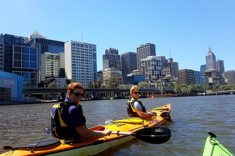 Melbourne: Kajakupplevelse med ikoniska sevärdheter i stadenKajaktur i Melbourne City Sights