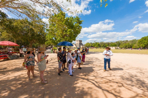 Chichen Itza: Besuche die Ruinen, die heilige Cenote und ValladolidKlassische Tour ab Cancun