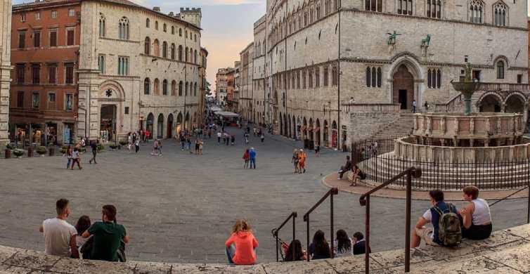 Perugia 2-godzinna wycieczka piesza w małej grupie