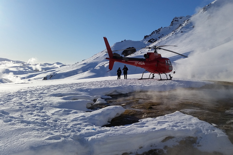 Depuis Reykjavík : vol panoramique de 1 h en hélicoptère