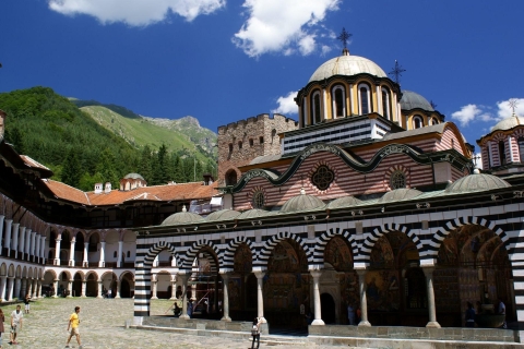 Von Sofia aus: Ganztagesausflug zum Rila-Kloster und in die Stadt Plovdiv