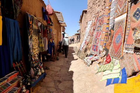 Marrakech till Ouarzazate: Dagsutflykt till Kasbah Ait Ben HaddouMarrakech till Ouarzazate: 1-dagars rundtur i den röda staden