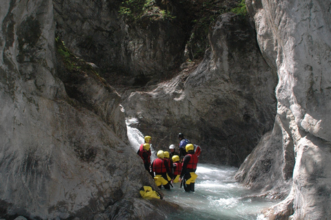 Från Luzern: Canyoning i Interlaken med returtransfer