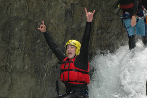 Från Luzern: Canyoning i Interlaken med returtransfer