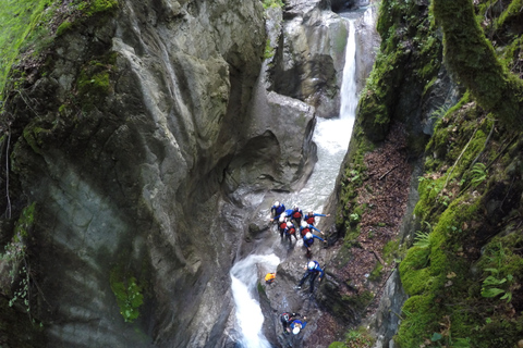 Ab Luzern: Canyoning in Interlaken mit RücktransferVon Luzern aus: Canyoning in Interlaken mit Rücktransfer