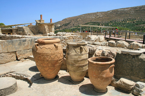 Knossos : visite privée du palais avec entrée coupe-fileBillet & visite guidée privée