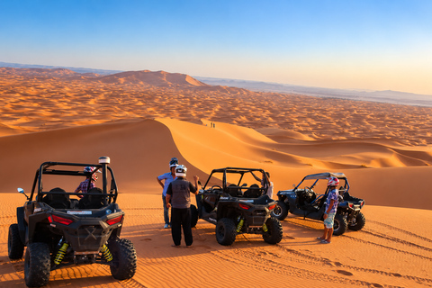Marrakech to Fes: 3-Day Sahara Desert Tour, Camel & Buggy Option 2 — Luxury Sahara Camp