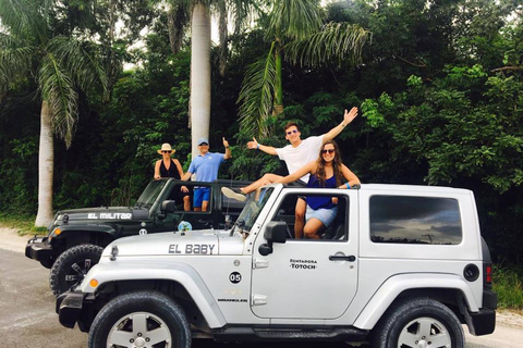 Cozumel Private Jeep Tour with Lunch and Snorkeling