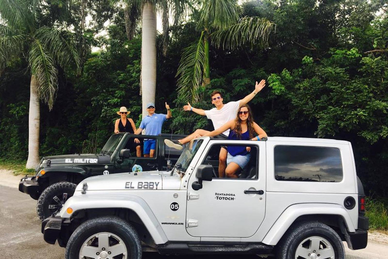 Cozumel Private Jeep Tour with Lunch and Snorkeling