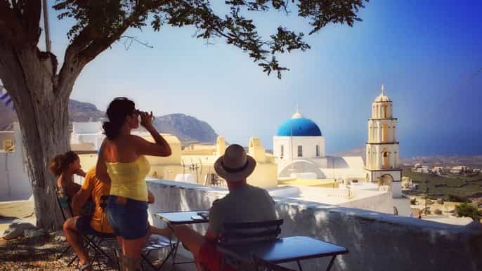 santorini hidden villages 6hour tour