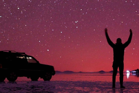 Uyuni: Salt Flats, Train Cemetery, and Stargazing Tour