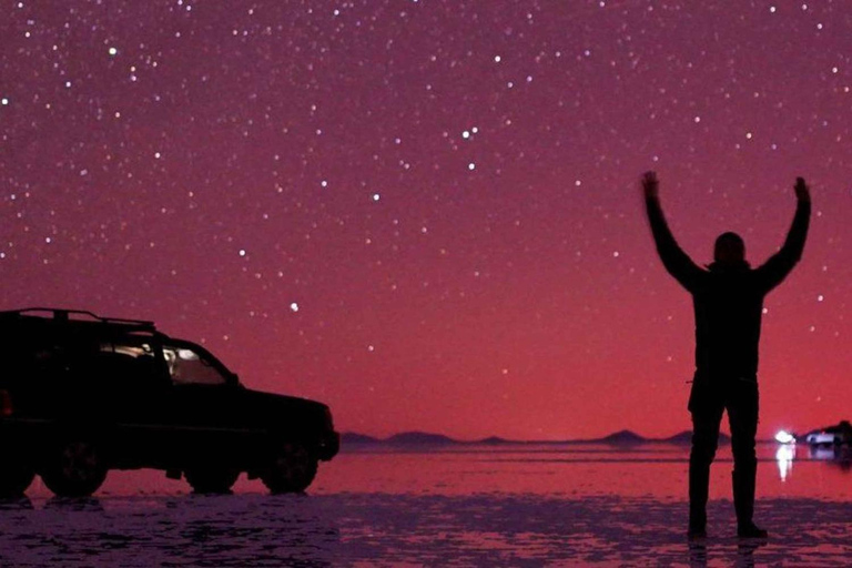 Uyuni: Salt Flats, Train Cemetery, and Stargazing Tour