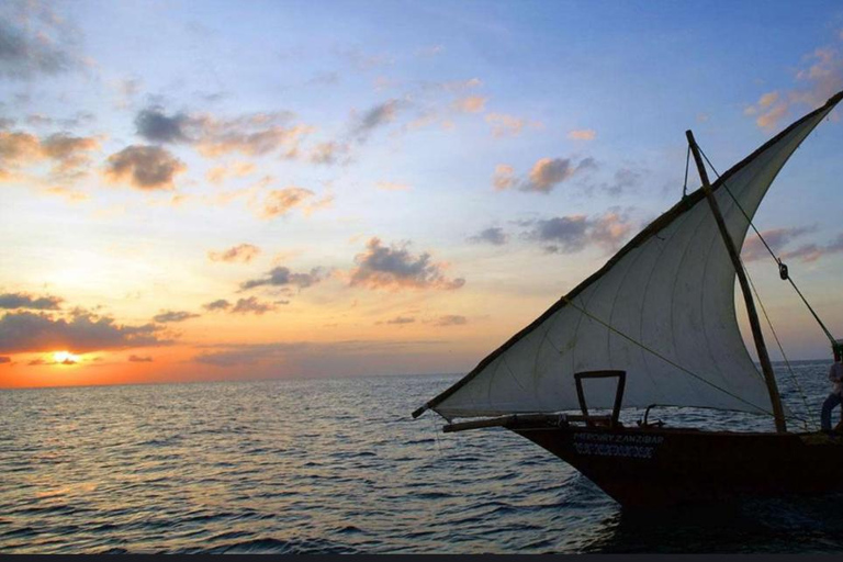 FROM NUNGWI; SUNSET DHOW CRUISE EXPERIENCENungwi Beach; Sunset Dhow Cruise Experience