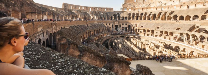 Rome : billet d'entrée au Colisée, Forum et mont Palatin