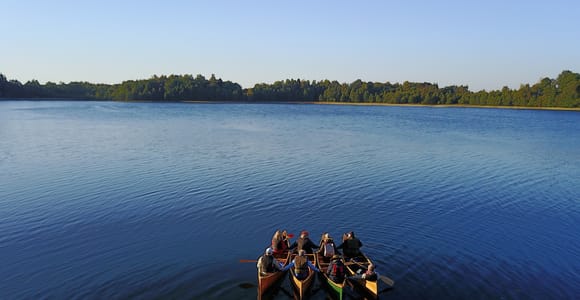 Žemaitija-Nationalpark: Ganztägige Kanutour mit Picknick