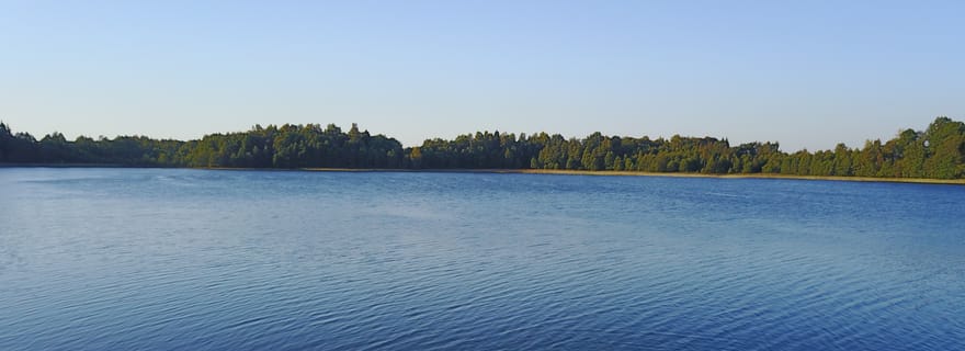 Parc national de Žemaitija : excursion d'une journée en canoë avec pique-nique