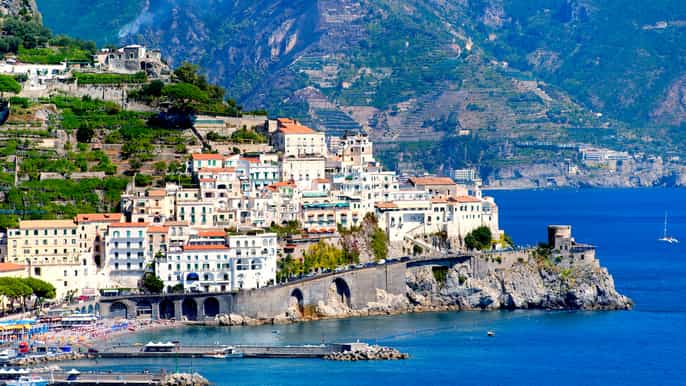 desde sorrento día completo privado tour de costa de amalfi