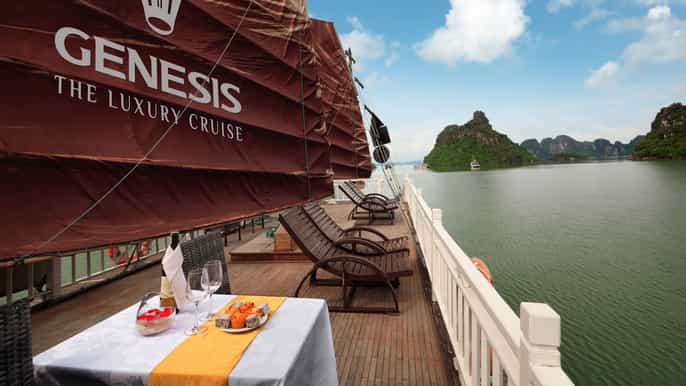 halong luxury full day trip – limousine van expressway