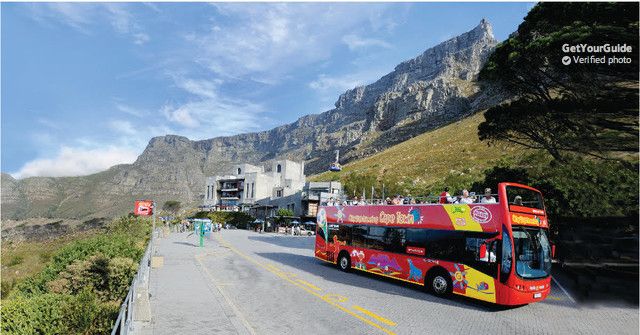 Kapstadt: Hop On Hop Off Bus und Seilbahn