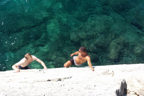 Split: Cliff Jumping & Deep Water Solo Tour Cliff Jumping & Deep Water Solo Tour