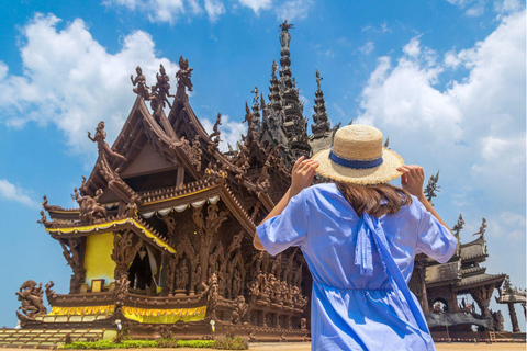 Pattaya: Heiligtum der Wahrheit Eintritt mit Tour mit Guide