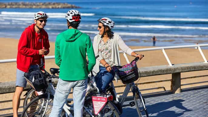 saintsébastien visite de deux heures du vélo électrique au pays basque