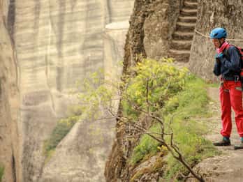 Kastraki: Meteora Via Cordata Hiking Tour to the Great Saint