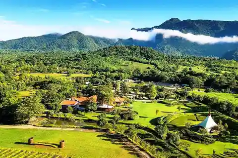Visite d'une dégustation de vin dans le vignoble de Khao Yai et d'une ferme équestre