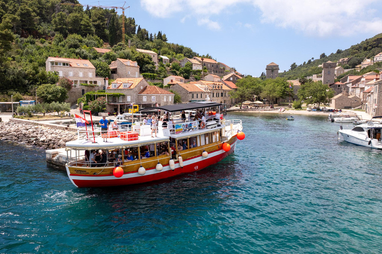 Elaphite Islands & City Walls Cruise with Food and Open Bar Departure from Mlini