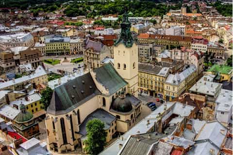 Lviv: 3-Hour Between the Sky and Earth Private Walking Tour