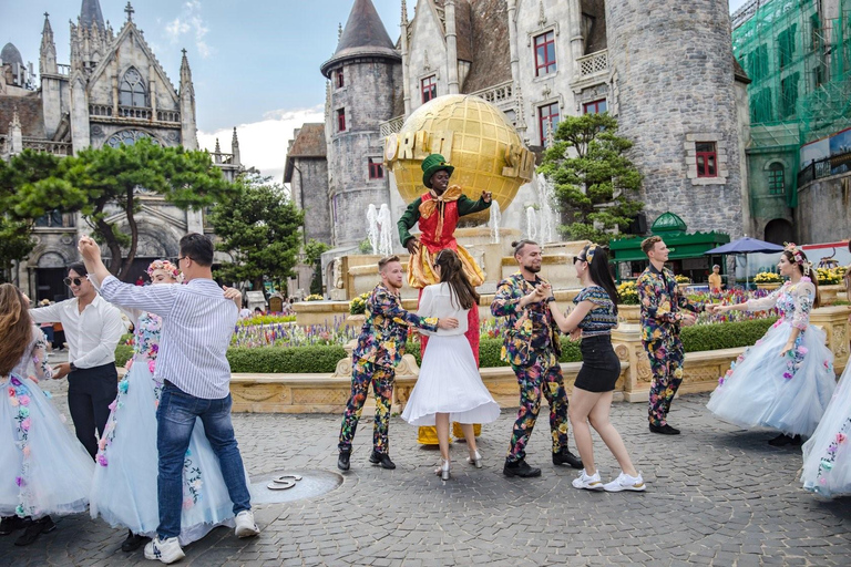 Danang: Gyllene bron - Ba Na Hills - Liten gruppHeldag - Buffé