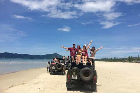Retro Jeep Transfer from Hoi An to Hue via the Hai Van Pass