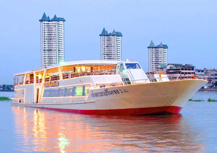 Bangkok: cena-crucero por el río en el Chao Phraya Princess