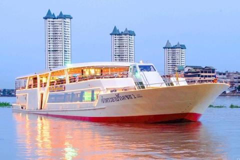 Bangkok: River Dinner Cruise on the Chao Phraya Princess Sunset Cruise with Buffet