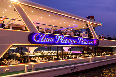 Bangkok: Cruzeiro c/ Jantar a bordo do Chao Phraya Princess