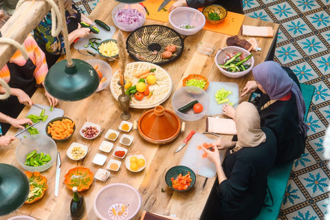 Matlagningskurs i marockansk mat med en lokal kock i Marrakech