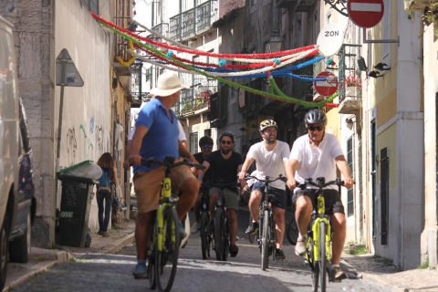 Lisboa: recorrido de 3 horas en bicicleta eléctricaTour en español