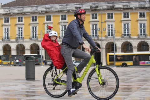 Al sur de Lisboa: 3 horas Cristo Rey eléctrico Bike TourAl sur de Lisboa: 3 horas de bicicleta eléctrica tour en francés