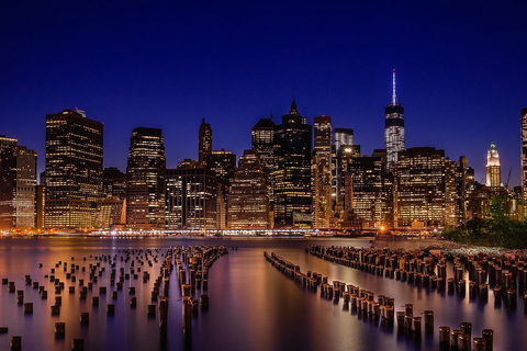 City Lights &amp; Pizza - NYC NachttourNew York City: Nacht-Skyline von Manhattan auf Deutsch