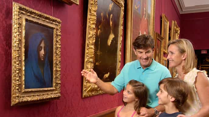 londres excursão familiar e infantil na national art gallery