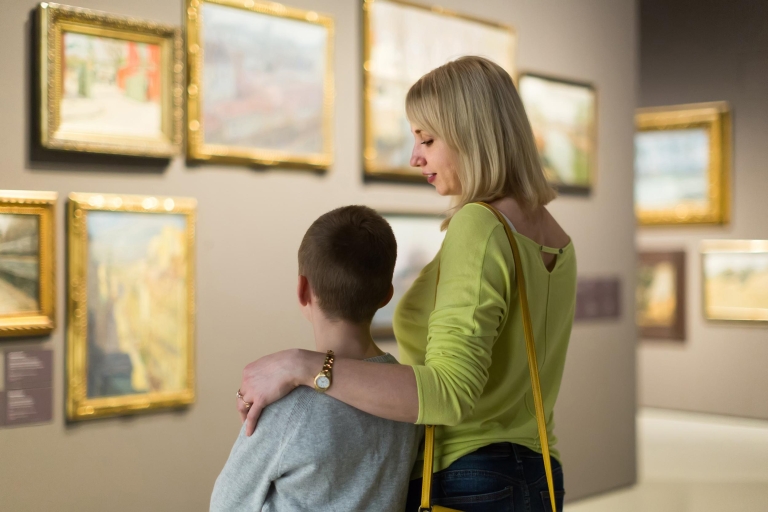 Londyn: Wycieczka dla rodzin i dzieci w Narodowej Galerii SztukiRodzinna wycieczka po Narodowej Galerii Sztuki po francusku