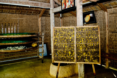 Hoi An: tour de meio dia pelo processo de produção de tecido de sedaTour em Grupo (máx. 15 pax / grupo)