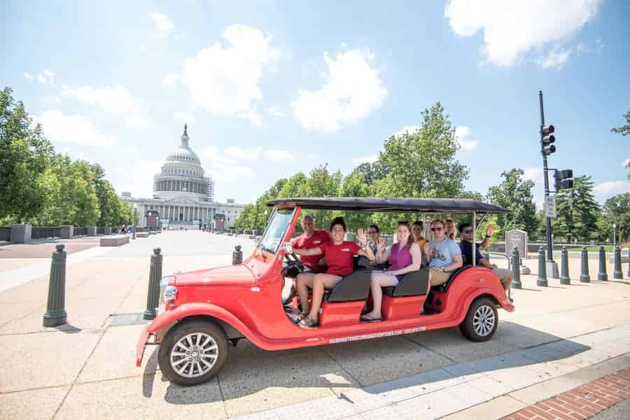 Washington D.C.: National Mall-Tour per E-Auto. Foto: GetYourGuide
