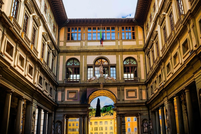 Ontdek Uffizi en Palazzo Vecchio: rondleiding van een halve dag